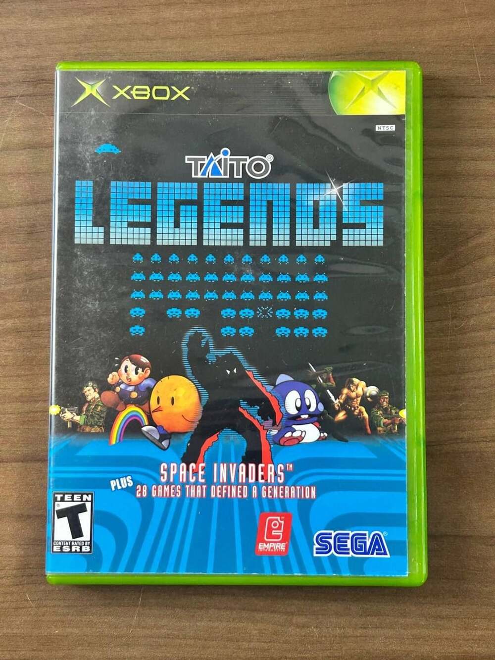 Taito Legends Microsoft Xbox 2005 with Case & Manual SEGA NTSC